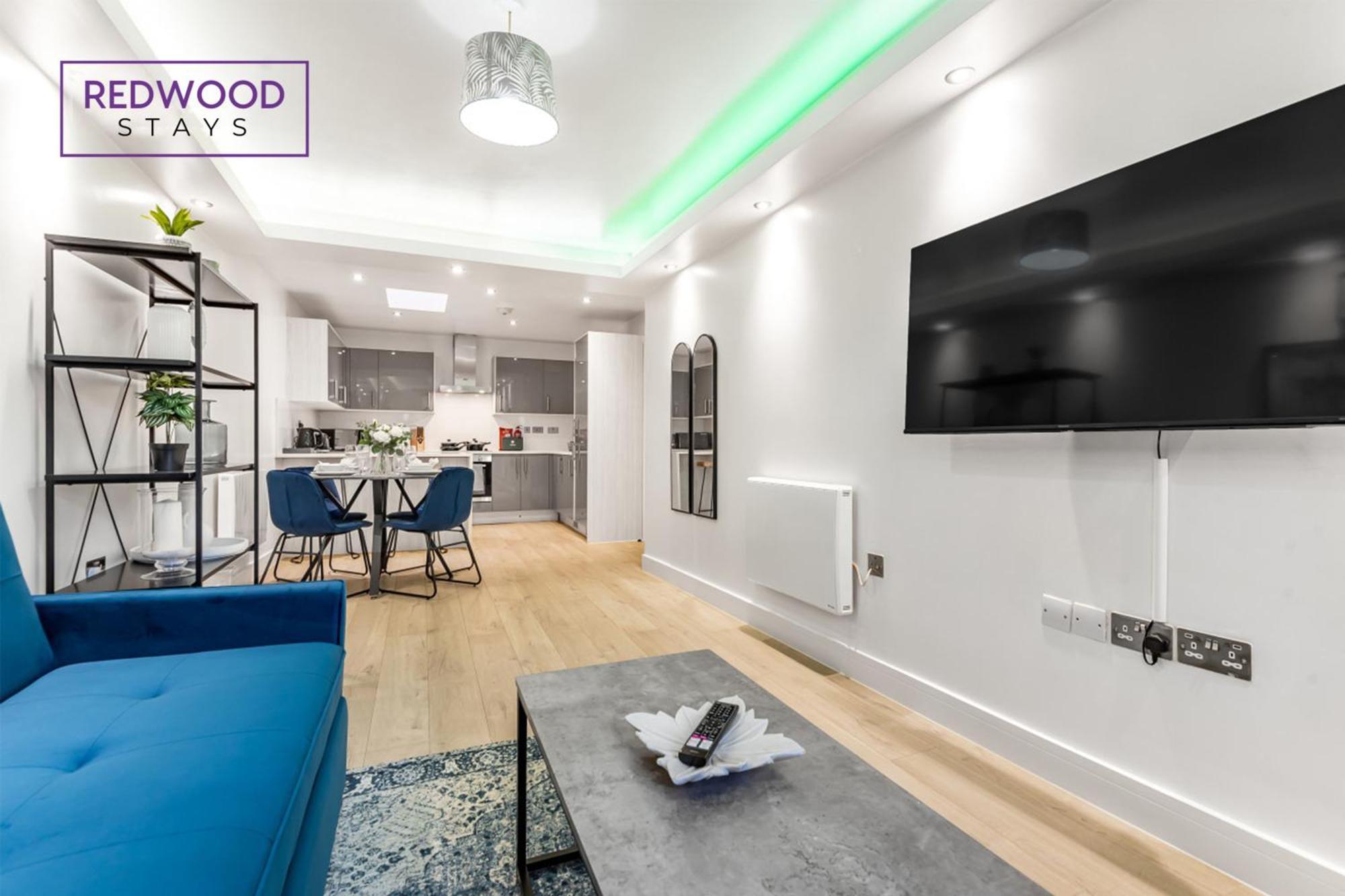 1 Bed 1 Bath Town Center Apartments For Corporates & Contractors, Wifi, Netflix And Parking On Selected Units By Redwood Stays Aldershot Exterior foto
