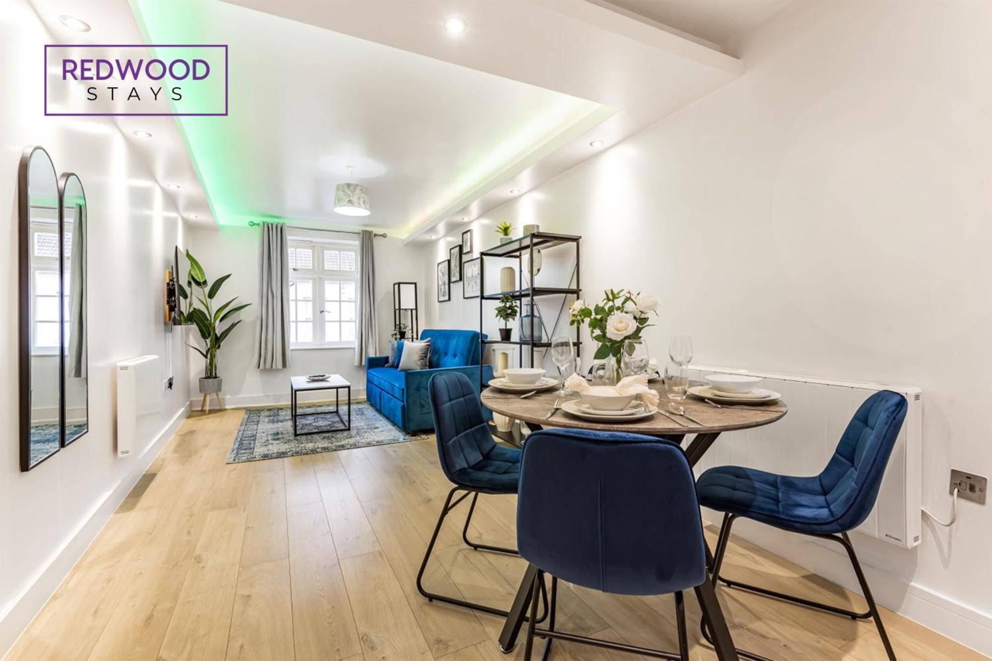 1 Bed 1 Bath Town Center Apartments For Corporates & Contractors, Wifi, Netflix And Parking On Selected Units By Redwood Stays Aldershot Exterior foto