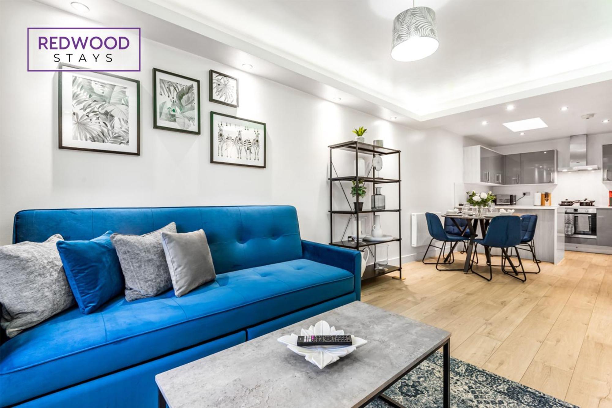 1 Bed 1 Bath Town Center Apartments For Corporates & Contractors, Wifi, Netflix And Parking On Selected Units By Redwood Stays Aldershot Exterior foto