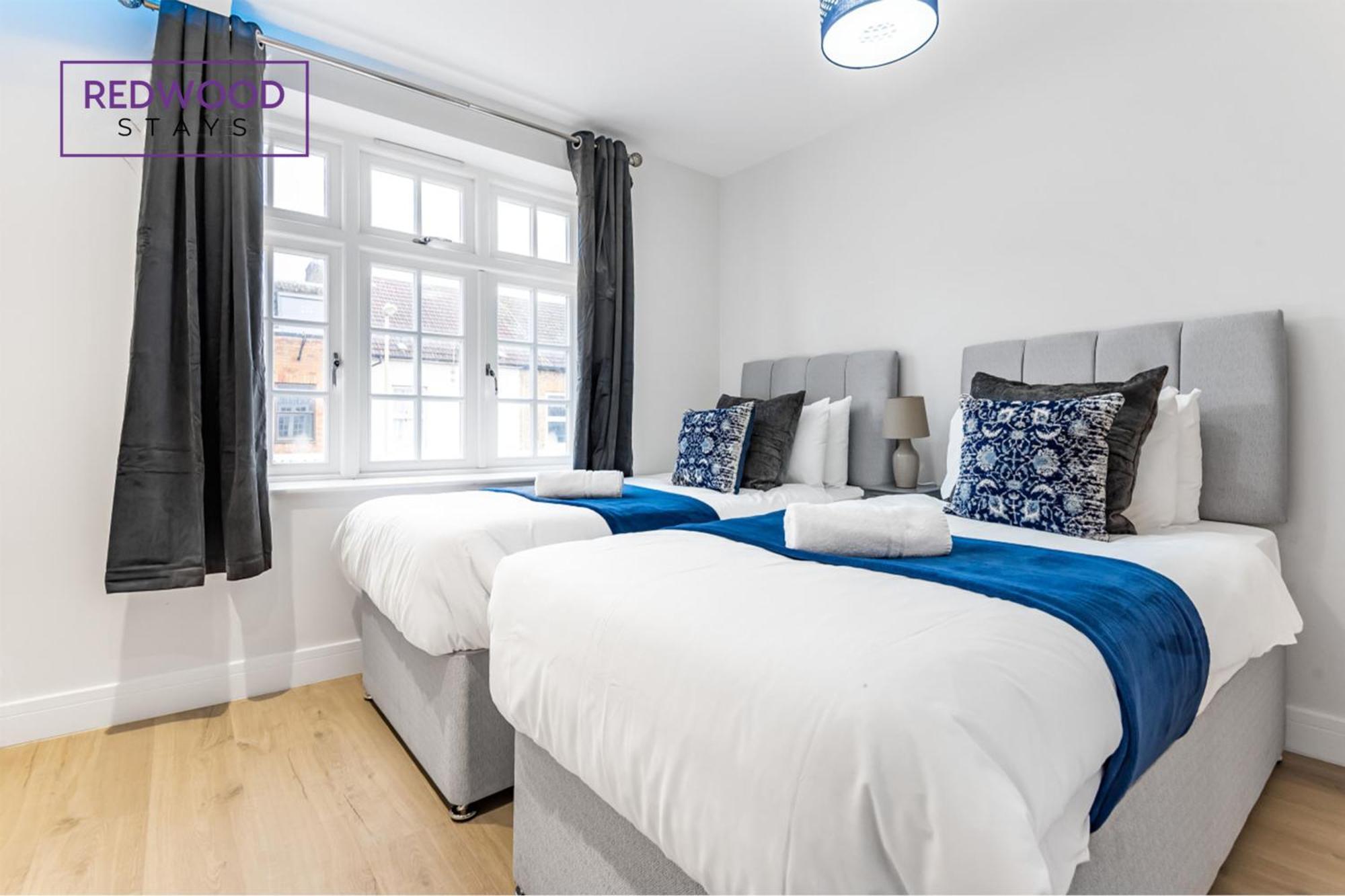 1 Bed 1 Bath Town Center Apartments For Corporates & Contractors, Wifi, Netflix And Parking On Selected Units By Redwood Stays Aldershot Exterior foto