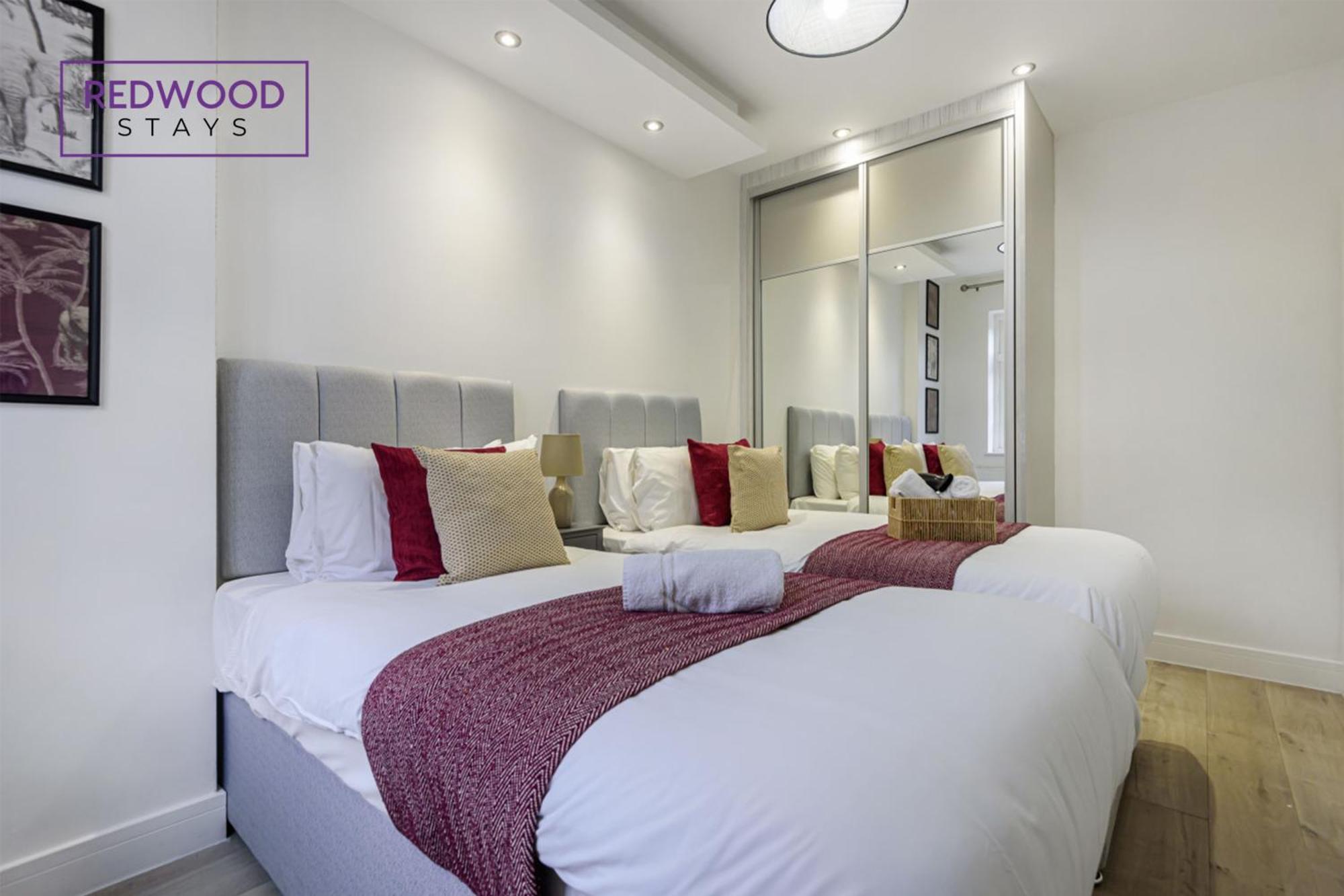 1 Bed 1 Bath Town Center Apartments For Corporates & Contractors, Wifi, Netflix And Parking On Selected Units By Redwood Stays Aldershot Exterior foto