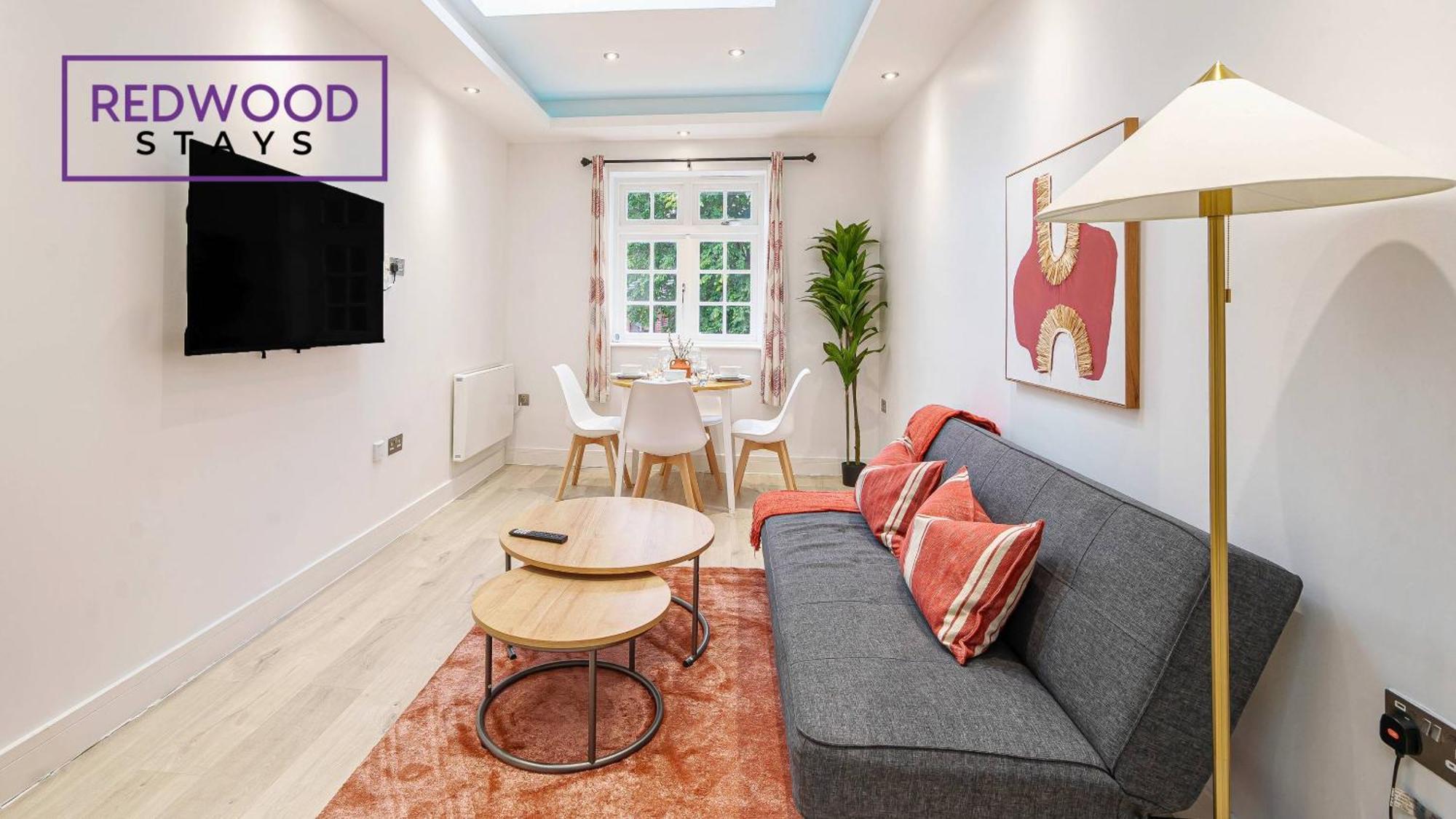 1 Bed 1 Bath Town Center Apartments For Corporates & Contractors, Wifi, Netflix And Parking On Selected Units By Redwood Stays Aldershot Exterior foto